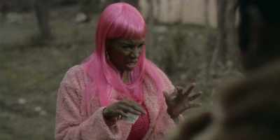 Oh, she was looking like
some freaky roleplay shit, - They Cloned Tyrone