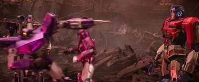 Oh She punched me in my eye - Transformers One