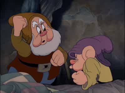 Oh, she'll never find me here. - Snow White and the Seven Dwarfs