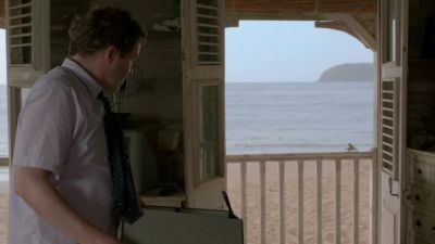 Oh. She's gone, my scaly friend. - Death in Paradise