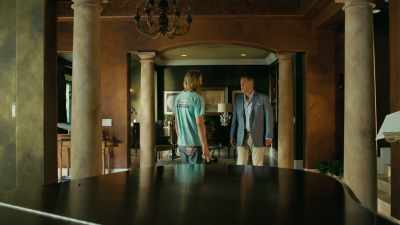 Oh, she's out with her - Lodge 49