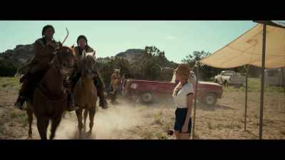 Oh, shit. Hold up!
That's my horse! - The Comeback Trail
