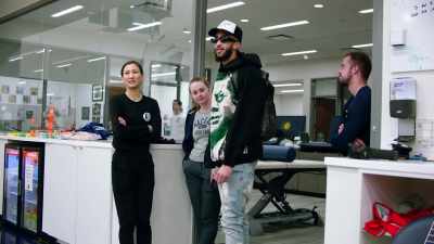 Oh, shit, oh, shit, look who it is. - Destination NBA: A G League Odyssey
