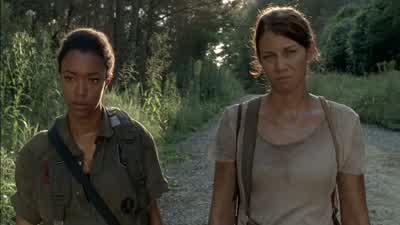 Oh, shit. - The Walking Dead