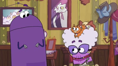 Oh! Since you're here,
could you watch my angels while I'm gone? - StoryBots: Answer Time