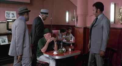 Oh, sit right down
next to the throne of grace. - Cotton Comes to Harlem