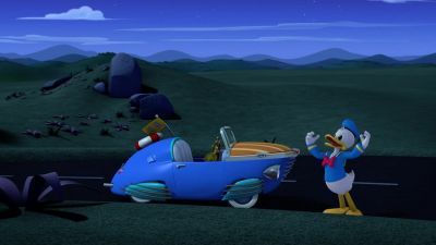 Oh! So much for seeing
the movie today! - Mickey and the Roadster Racers