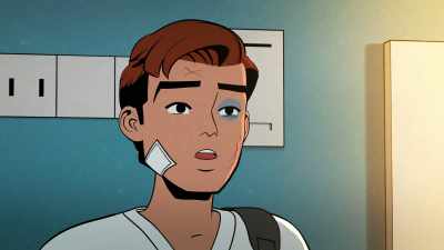- Oh. So, she--
- Has no reason to worry. - Your Friendly Neighborhood Spider-Man