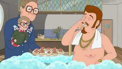 Oh, someone's not wearing swim trunks - Trailer Park Boys: The Animated Series