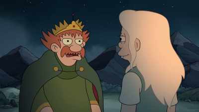 Oh, sometimes, I could swear
I'm looking at your mother. - Disenchantment
