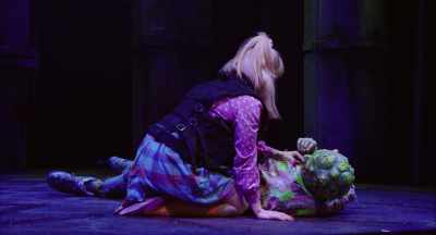 - Oh sorry!
(audience chuckling) - The Toxic Avenger: The Musical