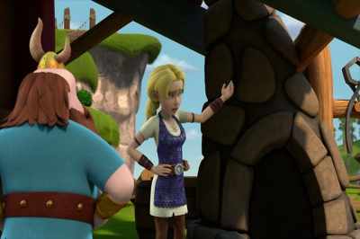 Oh, sorry, chief.
I cannot get my forge relit. - Dragons: Rescue Riders