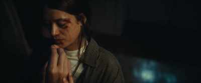 - Oh, sorry. Don't move.
- Forget it, I'll do it myself. Okay? - AKA