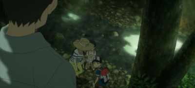 Oh, sorry. I got lost looking
for these two kids. - Penguin Highway