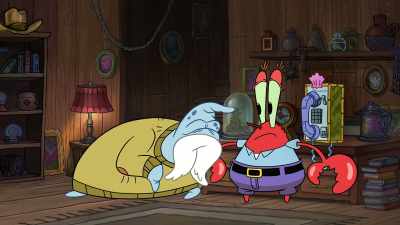 Oh, sorry, Squidbot! - SpongeBob SquarePants Presents The Tidal Zone