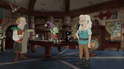 Oh. Sounds like Bean may prefer
a mysterious stranger - Disenchantment
