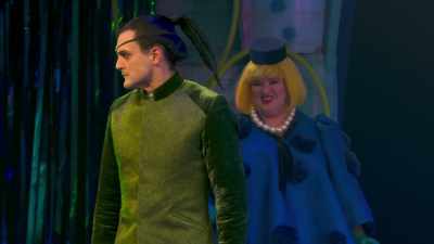 - Oh, speak up, tiny citizen.
- Grrr! - The SpongeBob Musical: Live on Stage!