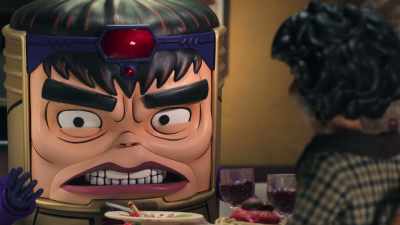 Oh, speaking of brand, - Marvel's M.O.D.O.K.