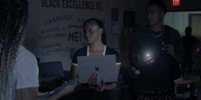 OH, SPEAKING OF, I SHOULD
PROBABLY GO HELP HIM - All American: Homecoming