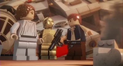 Oh my stars Han shot first - Lego Star Wars: The Empire Strikes Out