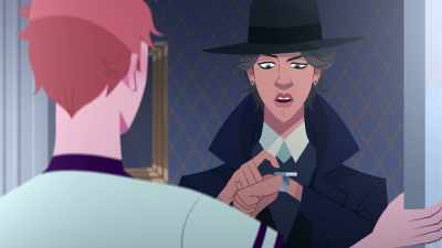 Oh, still running on Moscow time.
Hmm. - Carmen Sandiego