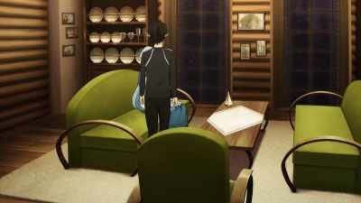 Oh, Sugu just left for her boot camp. - Sword Art Online: The Movie – Ordinal Scale