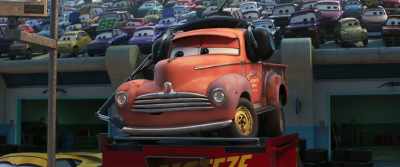 Oh tell him he has three
laps to catch me - Cars 3