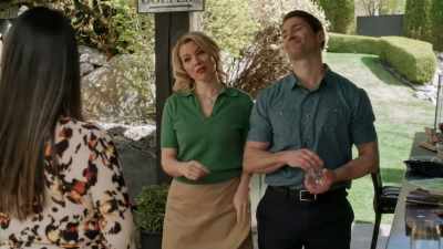 - Oh, thank you again
for coming, Hazel. - Lies and Ex Wives: Secrets on Maple Street