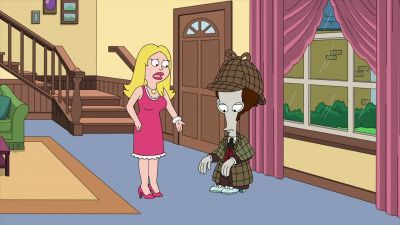 Oh, thank God!
We're home! - American Dad!