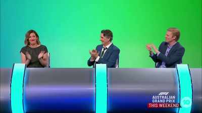 Oh! Thank you.
(APPLAUSE AND CHEERING) - Would I Lie to You?