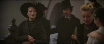 - Oh, thank you, my dear.
- It is an eye-catching design. - Theodosia
