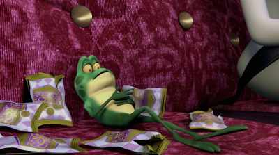 Oh, that was a horrible flight.
And only peanuts the whole way. - The Swan Princess: A Royal Wedding