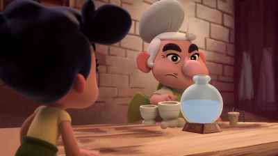 Oh, is that blue oil - Valley of the Lanterns