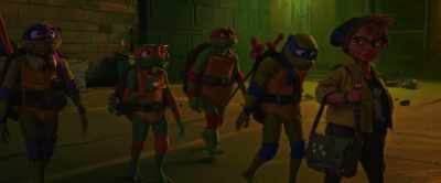 Oh, that? Not at all.
I mean, we eat danger for breakfast. - Teenage Mutant Ninja Turtles: Mutant Mayhem