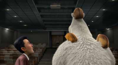 Oh, that? That there's conjunctivitis, sir.
It's hereditary. - Norm of the North: King Sized Adventure