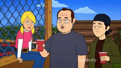 - Oh! That's me! I won!
- Yay! - Corner Gas Animated