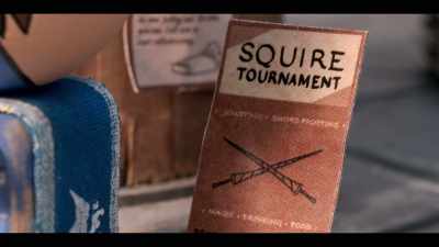 - Oh! That's nice! That's why I put it
on a public bulletin board: - Crossing Swords