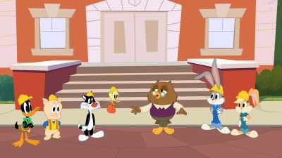 Oh, that's owl-speak
for good morning. - Bugs Bunny Builders