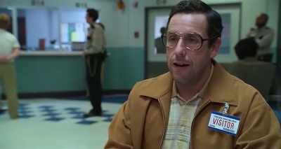 Oh, that's right. I'm sorry.
Please don't shiv me. - Sandy Wexler