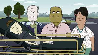 - Oh, that's right.
So I broke my neck, - Ten Year Old Tom