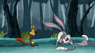 Oh, that's some high-rise
Squeaks lives in. - New Looney Tunes