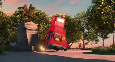 Oh... that's why you look back at the explosion. - Penguins of Madagascar