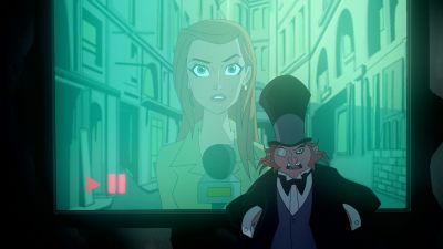 Oh the girl - The Batman vs  Dracula