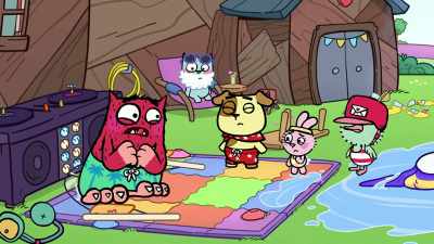 - Oh, the hole was
little, so I thought it - Love Monster