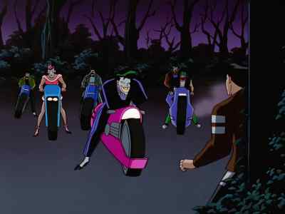 Oh! The no-fun boy had an accident. - Batman Beyond
