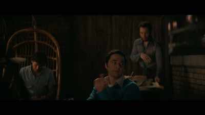 Oh. The punching bag
is now dissolved into Flo Nightingale. - The Boys in the Band