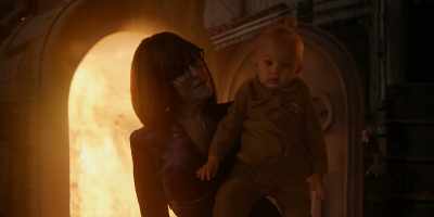-Oh, there you are.
-[babbles] - A Series of Unfortunate Events