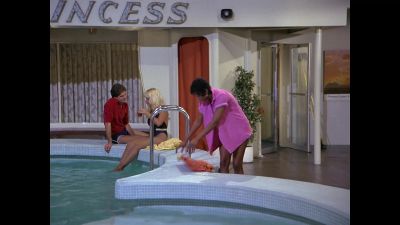 Oh! There she is,
and Mr. Dynamite
nowhere in sight. - The Love Boat