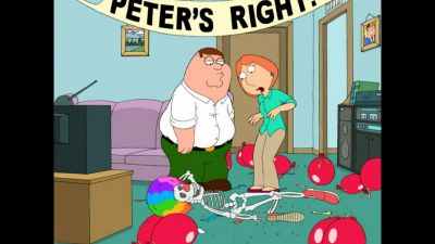 Oh there he is - Family Guy