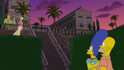 Oh, there she is again. - The Simpsons